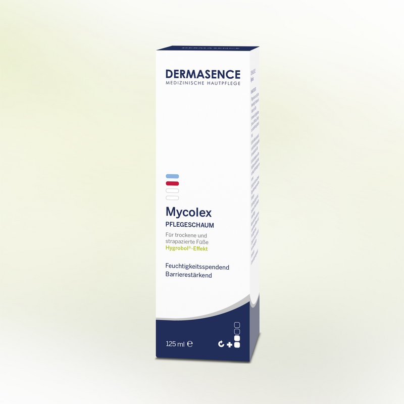 DERMASENCE Mycolex Pflegeschaum, 125 ml