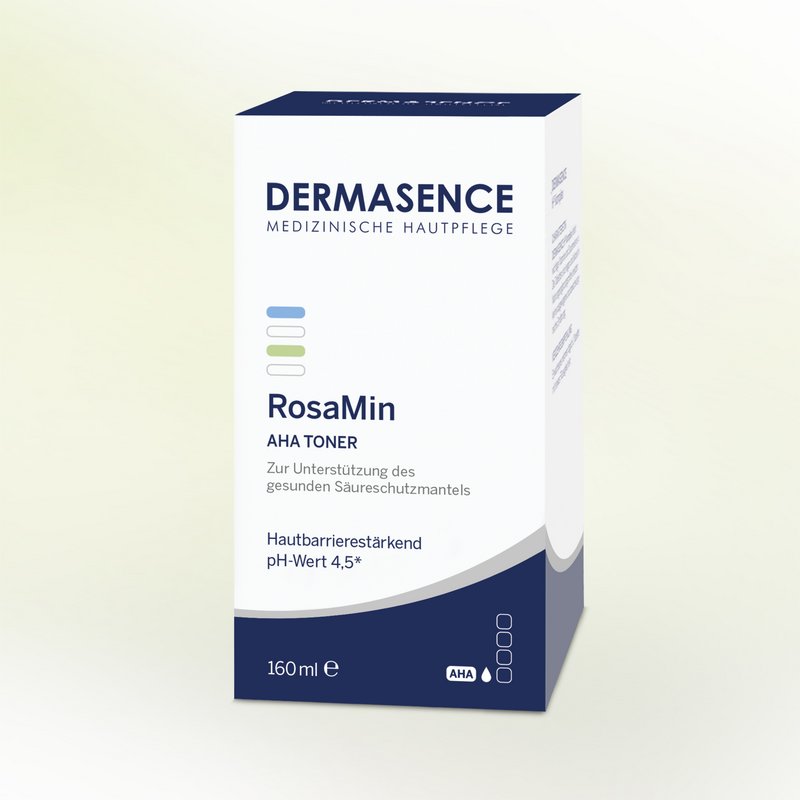 DERMASENCE RosaMin AHA Toner, 160 ml