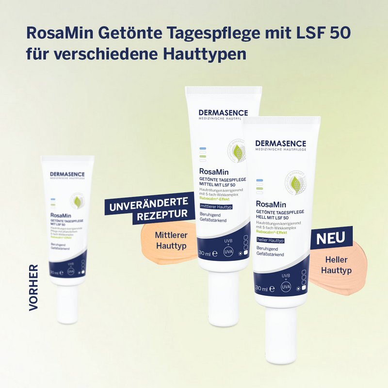 Vergleich der Verpackungen (alt und neu)