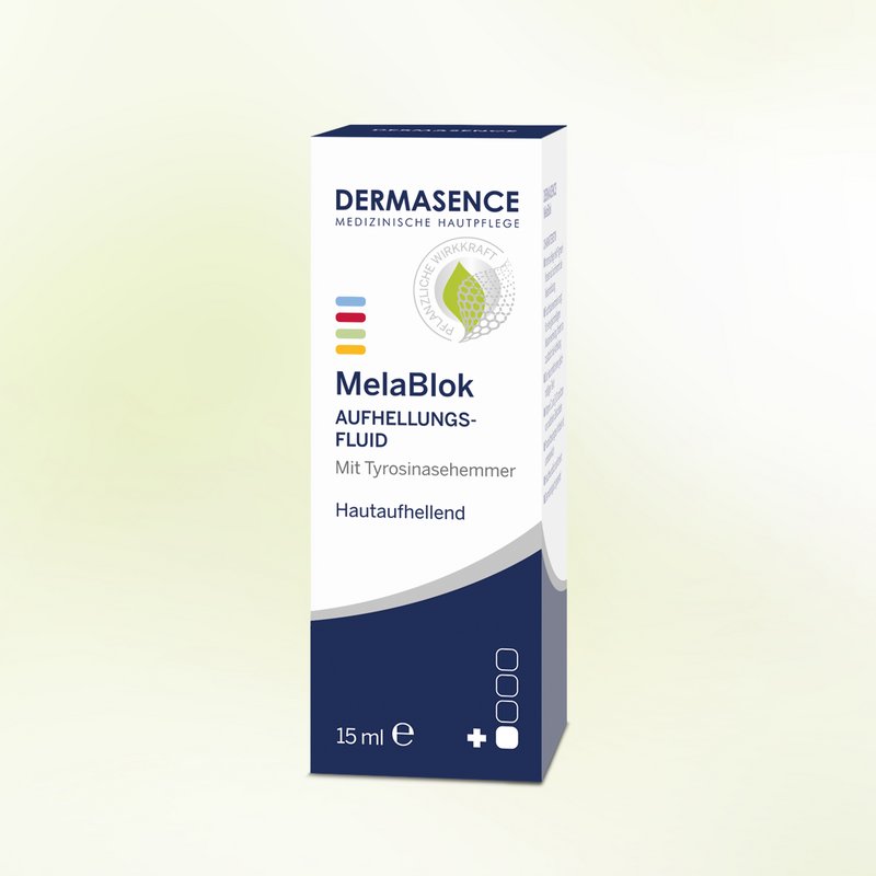 DERMASENCE MelaBlok Aufhellungs-Fluid, 15 ml