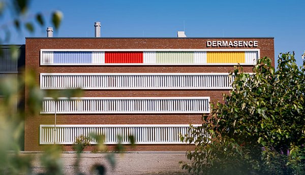 Fassade des Neubaus in Münster