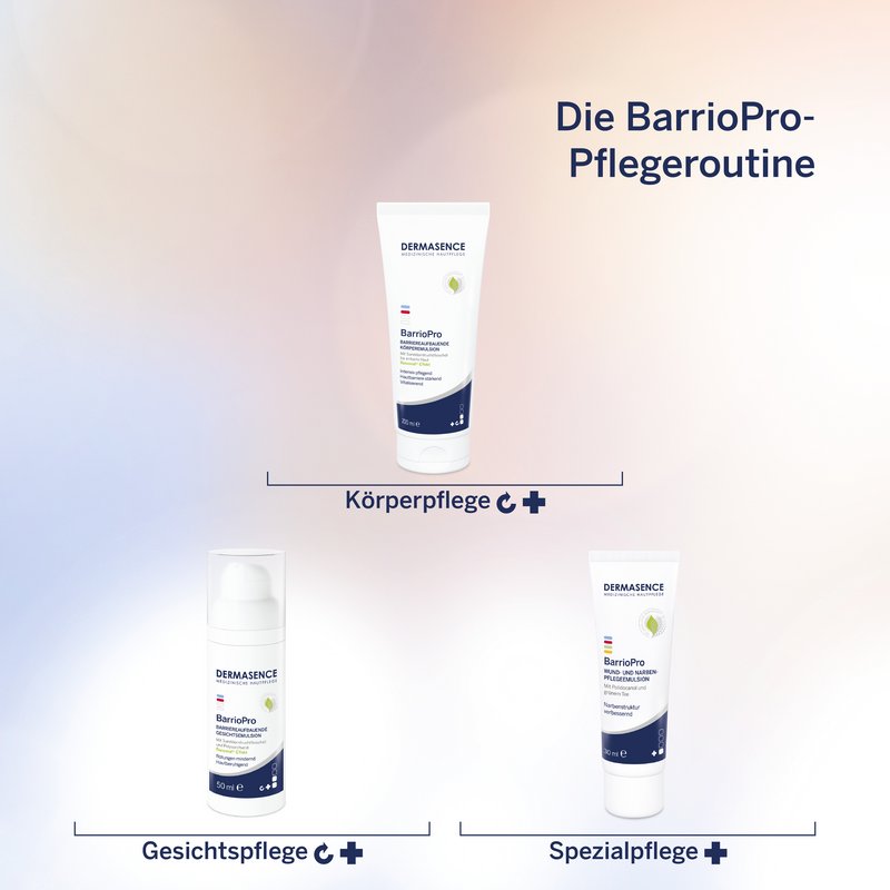 BarrioPro-Pflegeroutine