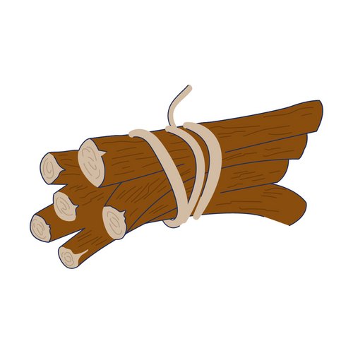 Süßholzwurzel als Wirkstoff in der Hautpflege Zeichnung: Süßholzwurzel