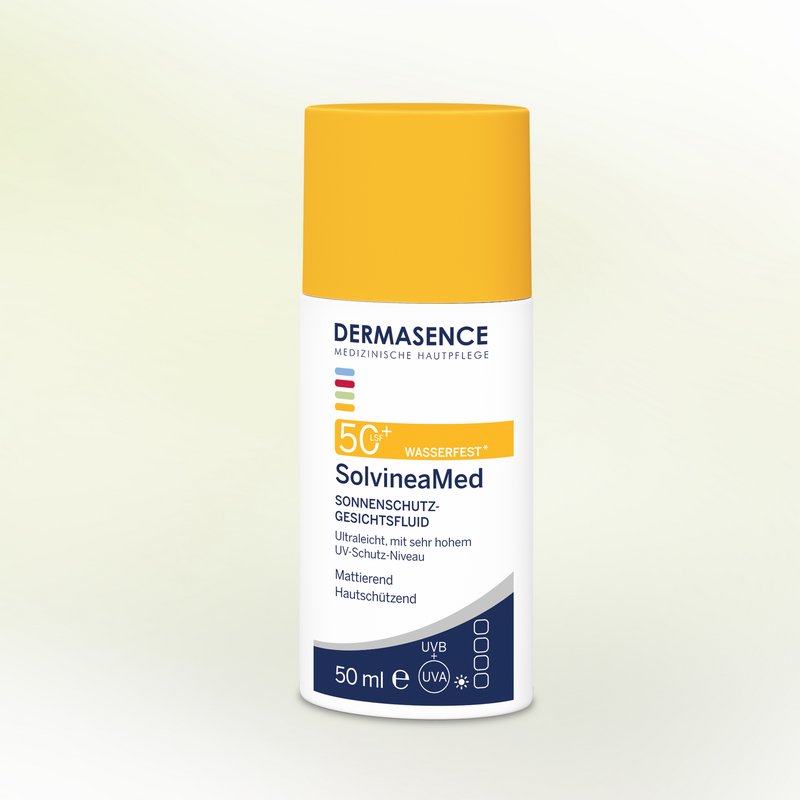 DERMASENCE SolvineaMed Sonnenschutz-Gesichtsfluid LSF 50+, 50 ml