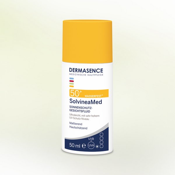 DERMASENCE SolvineaMed Sonnenschutz-Gesichtsfluid LSF 50+, 50 ml 
